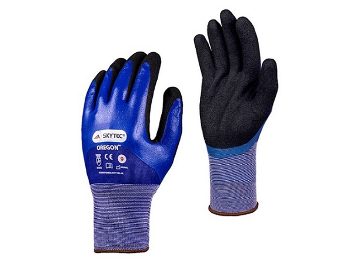 Utilia GUANTI IN NITRILE/NYLON Col. Grigio tg. 7